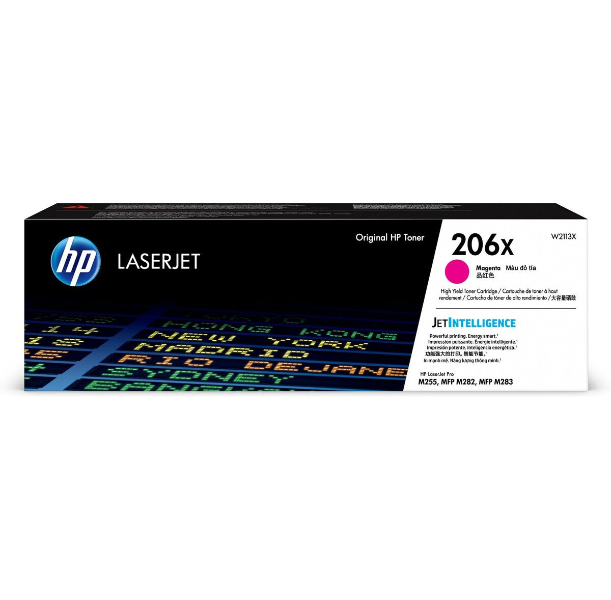 HP 206X HIGH YIELD YMAGENTA ORIGINAL LASERJET TONER CARTRIDGE