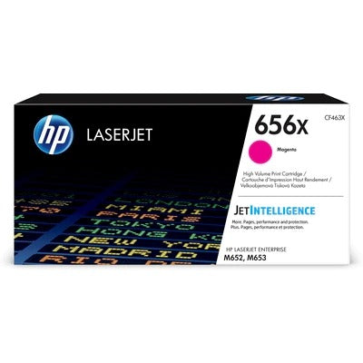 HP LaserJet Toner Cartridge High Yield Magenta 656X