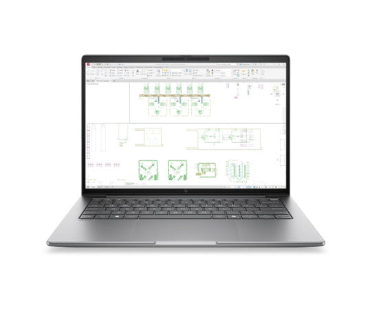 HP ZBOOK 8 G2I U7-366H 50 NPU TOPS NVIDIA RTX PRO 500 BLACKWELL 6GB 48GB 1TB VPRO W11PRO NEXTGEN STANDARD 14" 3/3/0