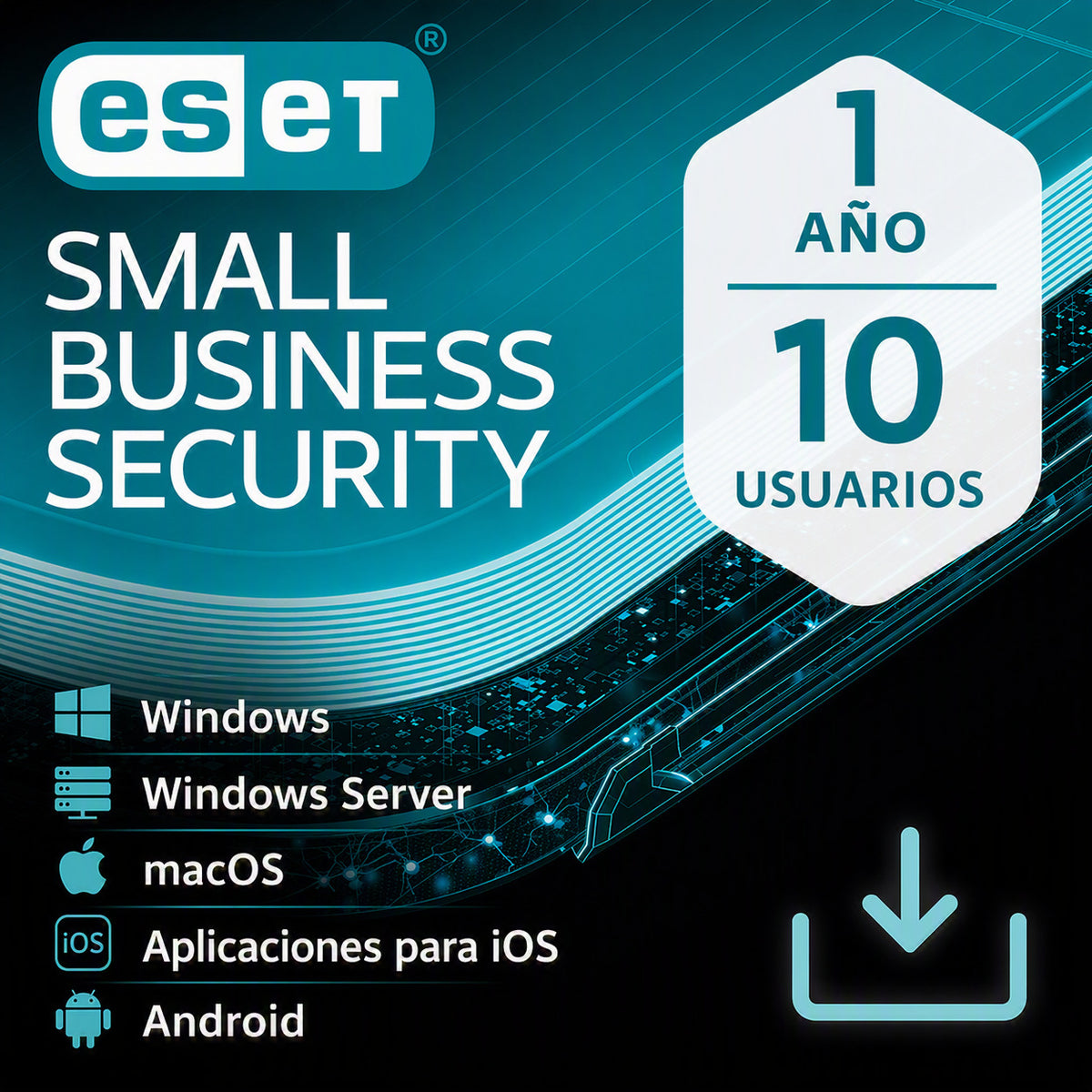 ESET Small Business Security 10U 1Y - Digital