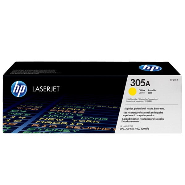HP 305A Yellow Original LaserJet Toner Cartridge