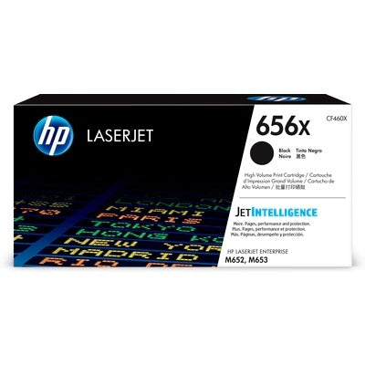 HP 656X BLACK LaserJet Toner Cartridge High Yield
