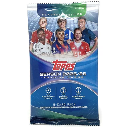 TOPPS CHROME SOBRE VALOR UEFA CLUB COMPETITIONS 2025X2026