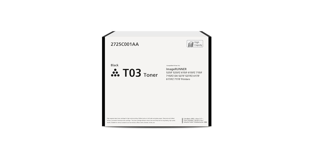 CANON TONER T03 BLACK