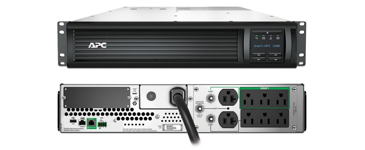 APC Smart-UPS 2200VA LCD RM 2U 120V with SmartConnect