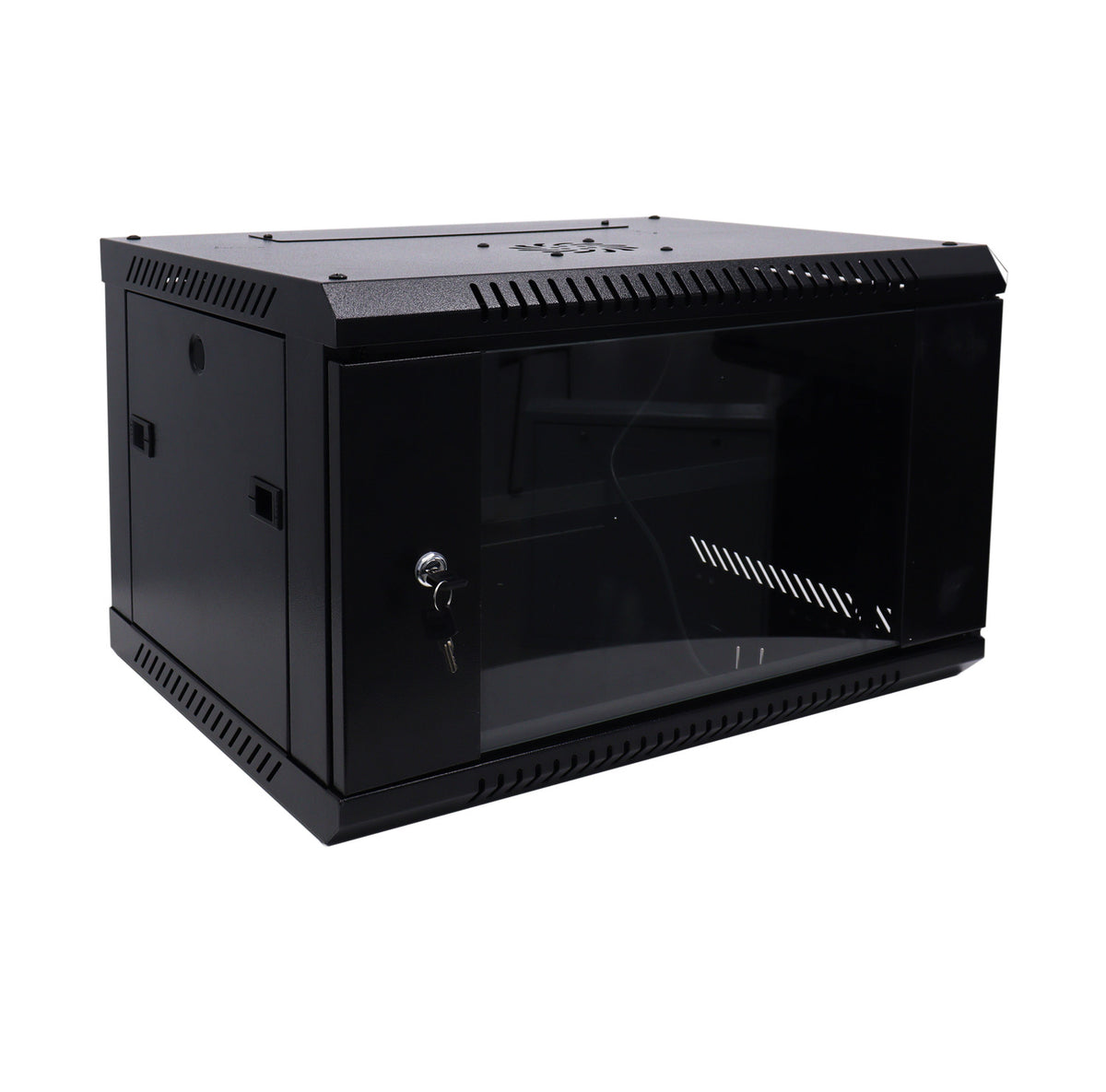 UNIVIEW 4U INTEGRATED CABINET, CONSTRUCTED WITH SPCC STEEL FOR LONG-LASTING PROTECTION, SUPPORTS QUICK-RELEASE SIDE DOORS