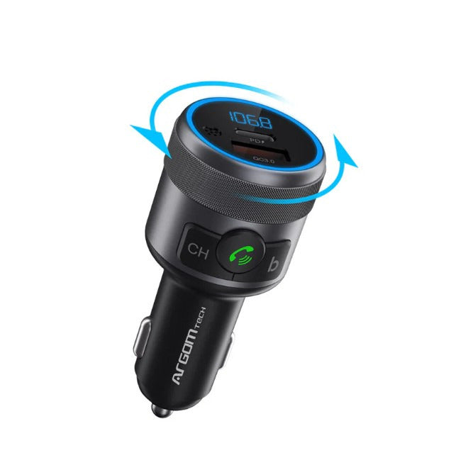 Adaptador BT  Manos Libres para llamadas y música con Cargador Rápido