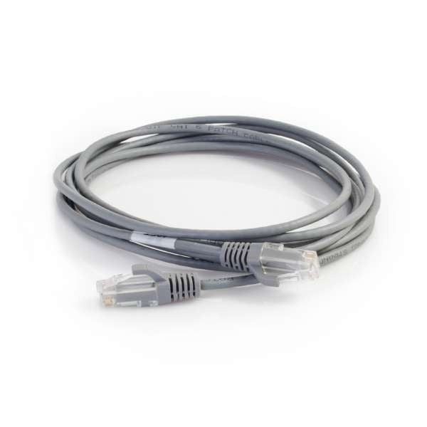 PATCH CORD RD CAT6 5FT COLOR GRIS AWG 28 DIAMETRO REDUCIDO