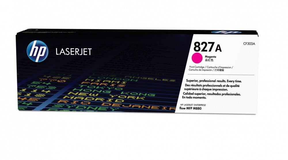 HP 827A Cyan Original LaserJet Toner Cartridge