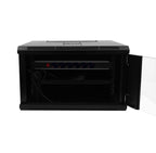 UNIVIEW 6U ASSEMBLED CABINET, CONSTRUCTED WITH SPCC STEEL FOR LONG-LASTING PROTECTION, SUPPORTS QUICK-RELEASE SIDE DOORS
