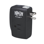 PROTECTOR CONTRA SOBRETENSIONES PORTÁTIL DE 2 TOMACORRIENTES PROTECT IT!, CONEXIÓN DIRECTA, 1080 JOULES, PROTECCIÓN PARA TELÉFONO/MÓDEM