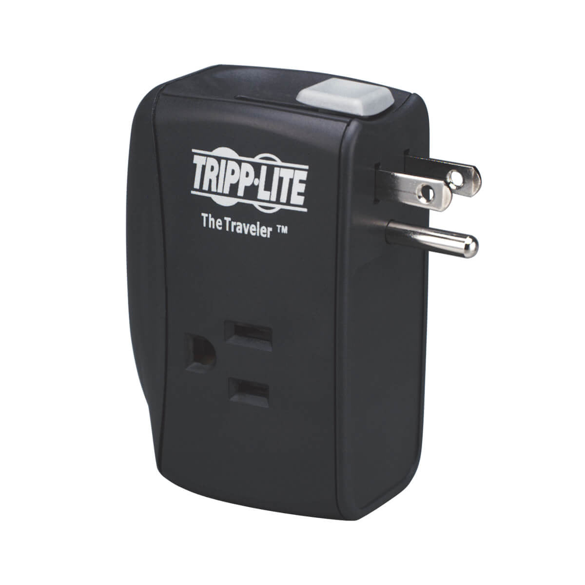 PROTECTOR CONTRA SOBRETENSIONES PORTÁTIL DE 2 TOMACORRIENTES PROTECT IT!, CONEXIÓN DIRECTA, 1080 JOULES, PROTECCIÓN PARA TELÉFONO/MÓDEM