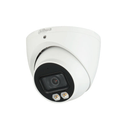 DAHUA 2M SMART DUAL ILLUMINATORS 40M STARLIGHT HDCVI EYEBALL CAMERA BUILT IN MIC IP67  METAL