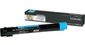 Lexmark X95x Cartucho de tóner Cian Extra Alto Rendimiento 22K