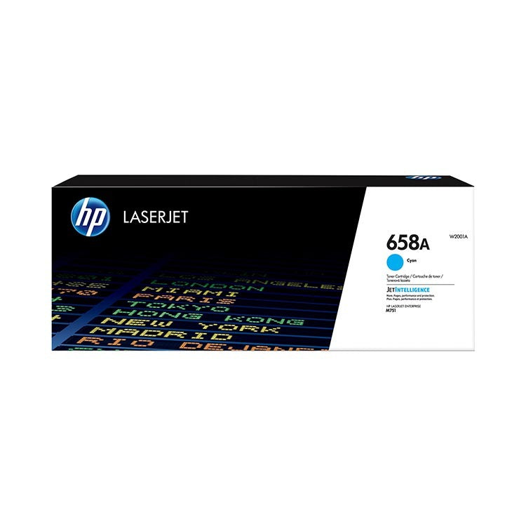 HP 658A Cyan Original LaserJet Toner Cartridge
