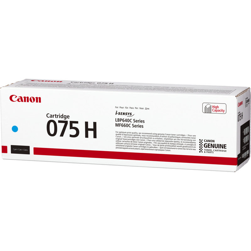 CANON CARTUCHO DE TONER 075H CYAN
