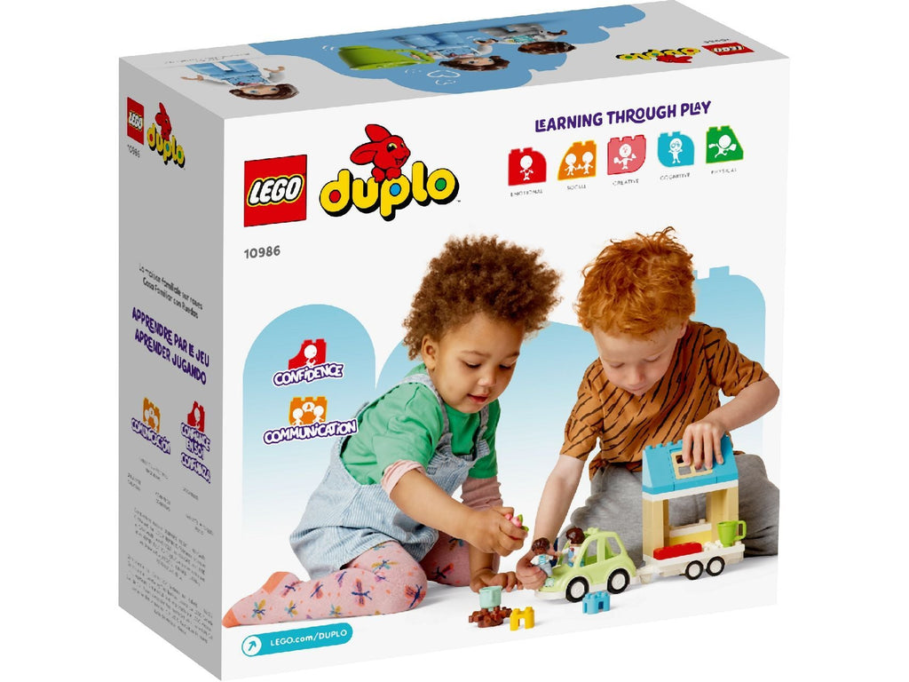 LEGO DUPLO 10986 - Casa Familiar Sobre Ruedas
