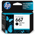 HP 667 BLACK INK CARTRIDGE