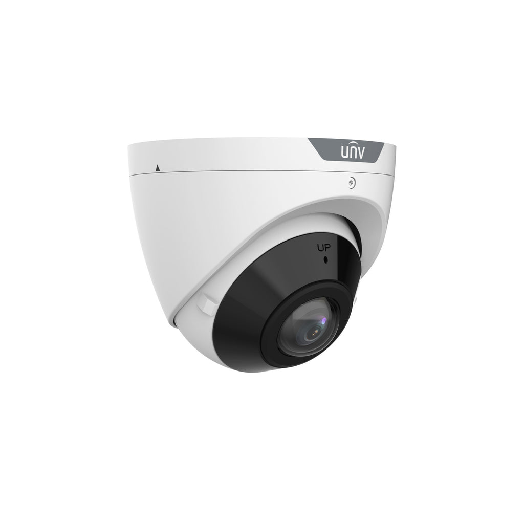 UNIVIEW IP 8MP EYEBALL CAMERA 180° WIDE ANGLE INTELLIGENT WDR  IR20M BUILT-IN MIC IK10 IP67