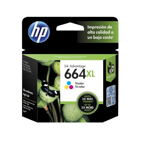 HP 664XL Tricolor Ink Cartridge