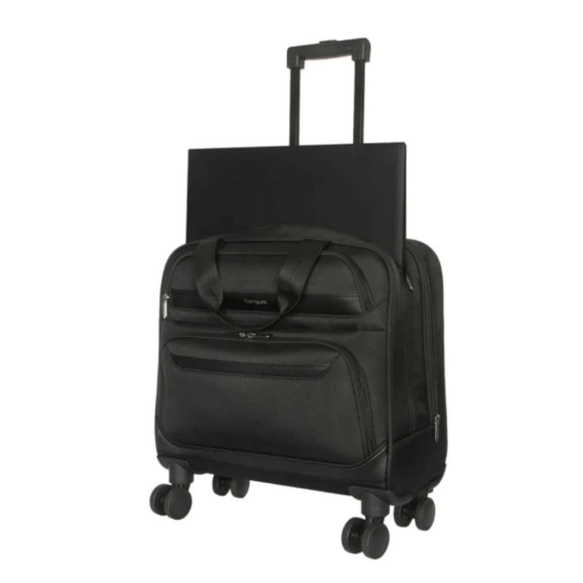 15.6 EcoSmart® Mobile Tech Traveler Rolling Backpack - Black