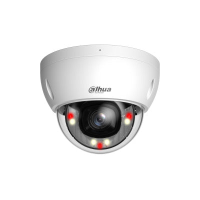 DAHUA IP 6MP Smart Dual Light 30M Fixed-focal Dome WizSense Camera IK10 IP67