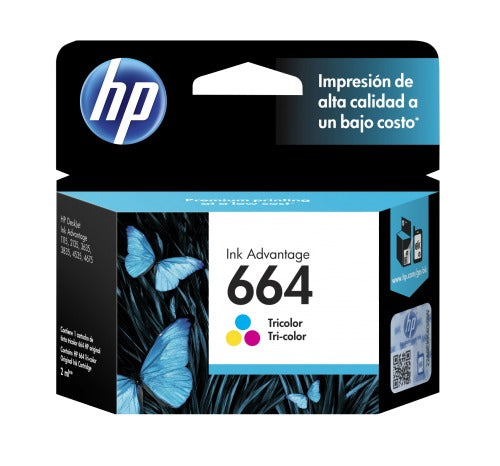 HP 664 Tricolor Ink Cartridge