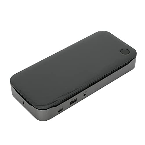 USB-C Dual Host Hybrid Triple Video KVM Docking Station with Dual 100W Power