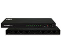 HDMI Splitter 8-Outputs - 4K Ultra HD - Plug & Play - Full HD Quality - 3D - 225MHz Bandwidth -  LED Lights Indicator - Compatible with all devices -  Power Adapter with 33.8 inch Cable