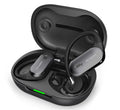 SKEIPODS E90- OPEN-EAR Design for Total Awareness - ENC Noise Canceling- 2C FAST Charging - 28H Battery Life - Sport-Ready: IPX5 Water Resistant - Secure & Comfortable: Ultra-Soft Silicone Hooks - Typ