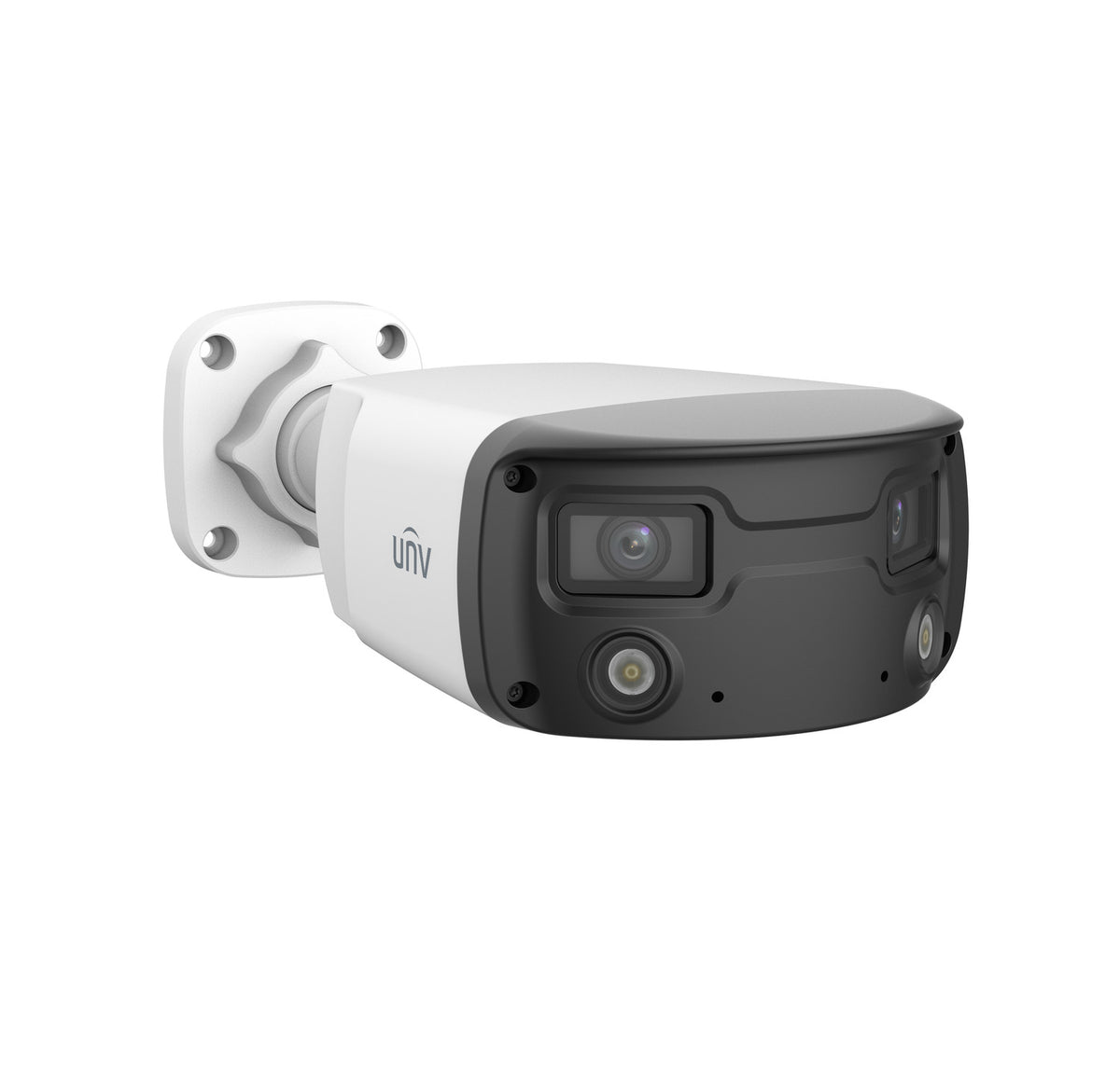 UNIVIEW IP 8MP BULLET CAMERA COLORHUNTER 30M 180° WIDE ANGLE TWO-WAY AUDIO SD IP67