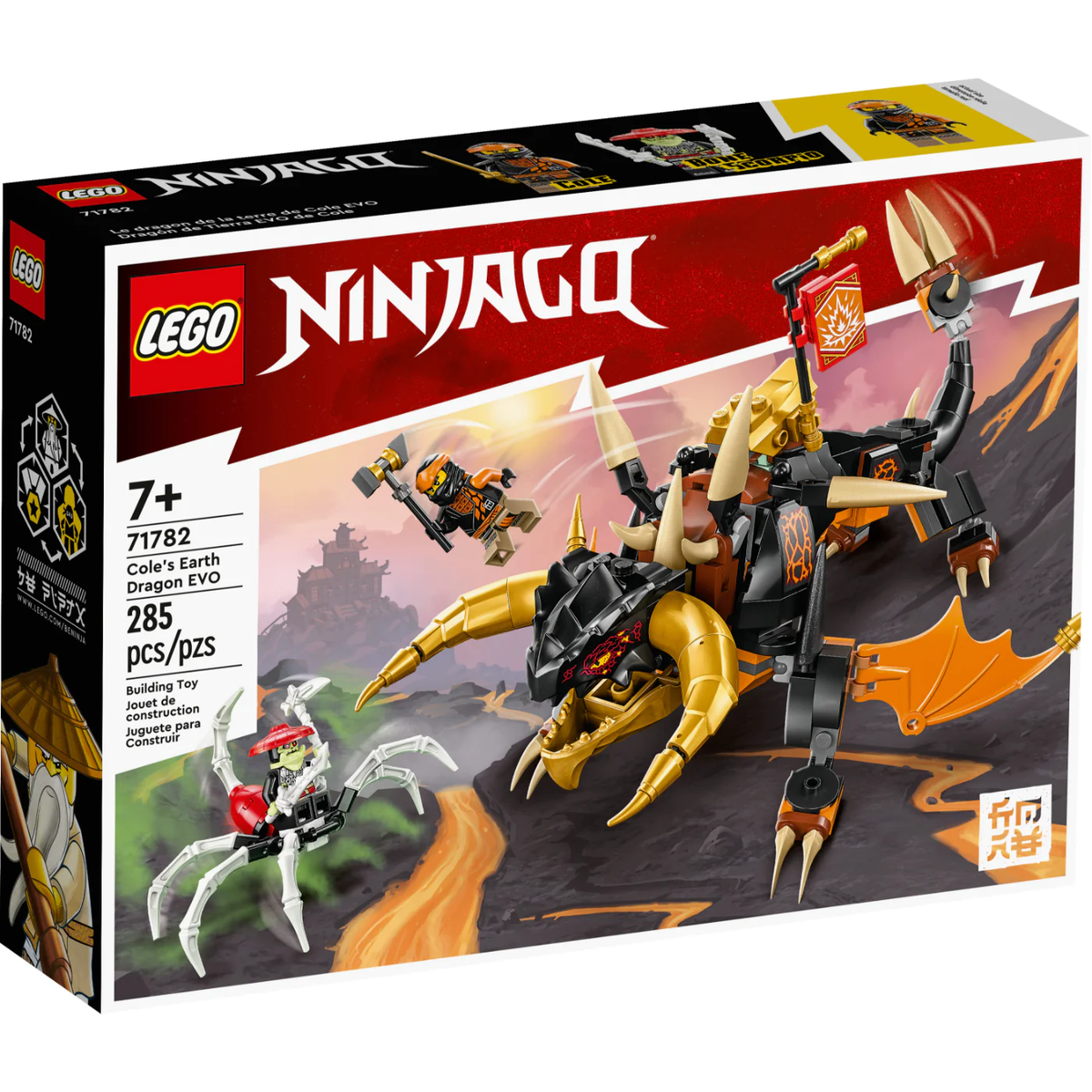 LEGO Ninjago 71782 - Cole S Earth Dragon Evo