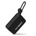 BOOGIELINK Wireless BT Speaker - Water & Dust Resistant IPX5 - TWS Function -up to 24 HOURS of PLAYTIME - 8.000mW RMS - Smart Voice Control - Carabiner Included - Black