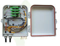 NITROTEL NITROTEL OTB 2 PORTS,  8 DROPS LOADED,FOR  8 SC/APC  ADAPTERS, IP55 ,COLOR GRAY
