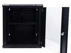 UNIVIEW 9U ASSEMBLED CABINET, CONSTRUCTED WITH SPCC STEEL FOR LONG-LASTING PROTECTION, SUPPORTS QUICK-RELEASE SIDE DOORS
