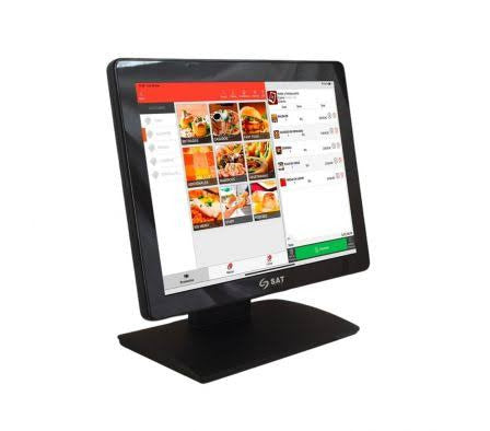 MONITOR TACTIL INDUSTRIAL 7X24, 15 PLG, CAPACITIVA, HDMI VGA, SIN BISEL, VESA 75